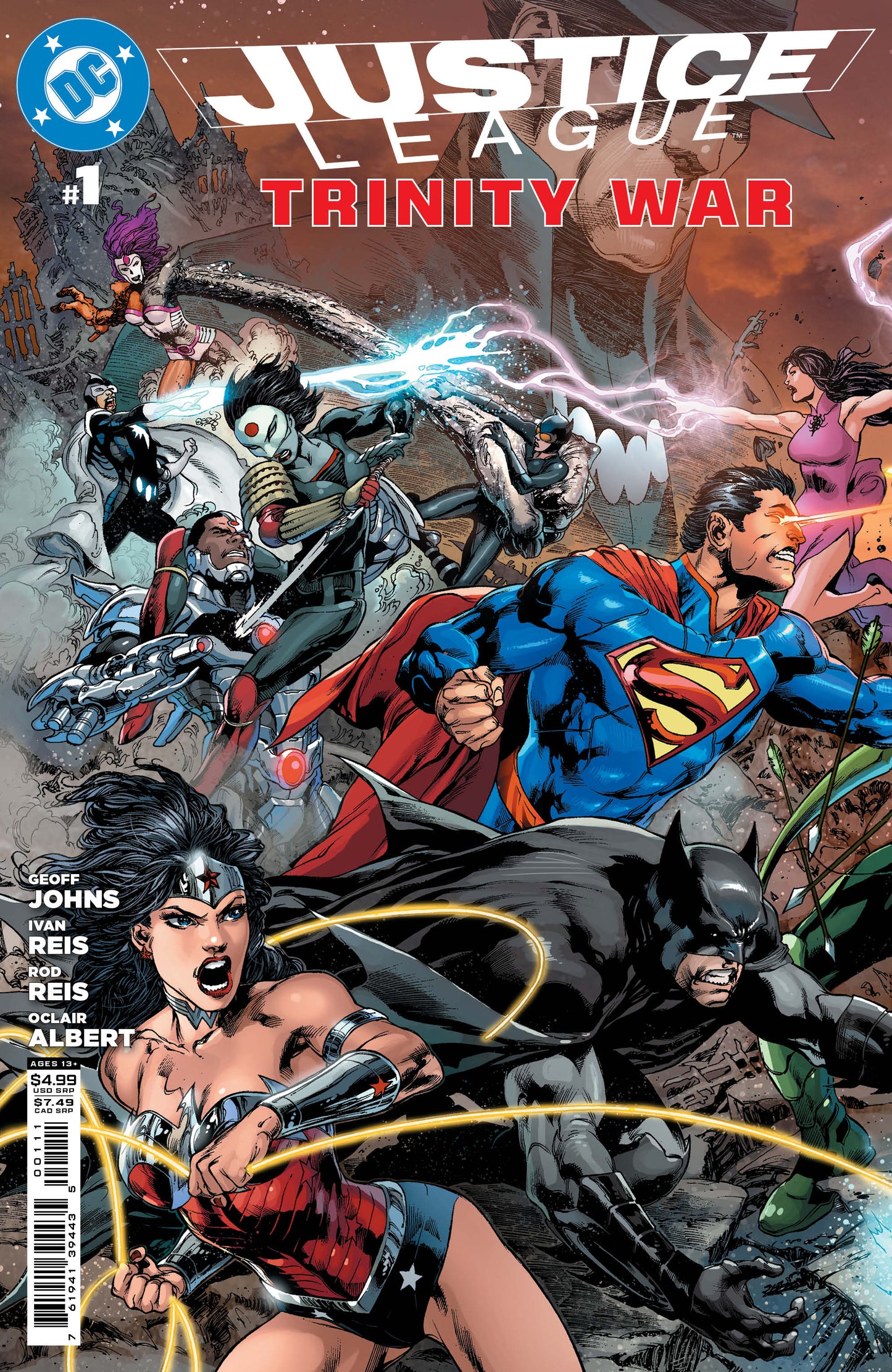 Justice League: The Trinity War #1 (2025 Edition)