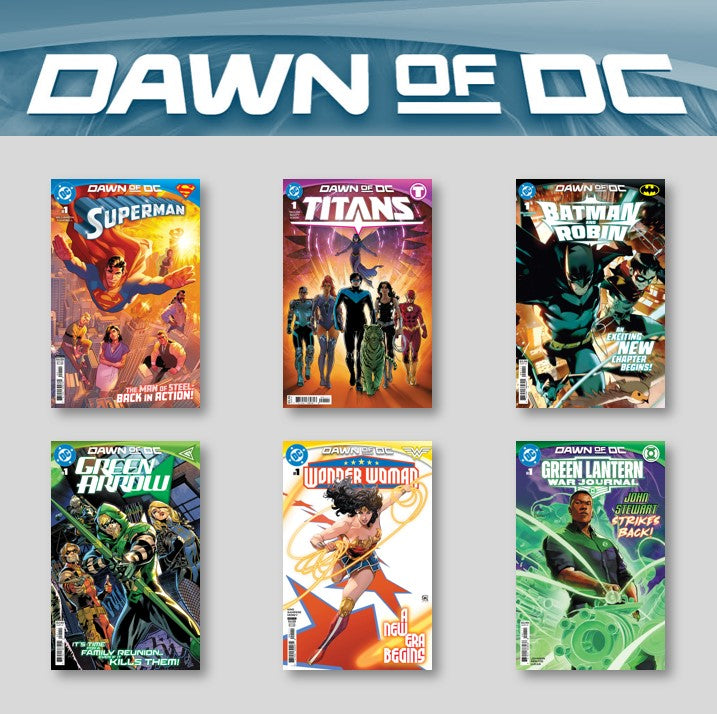 DC Comics "Dawn of DC" 6-Comic Book Bundle - All #1 Issues