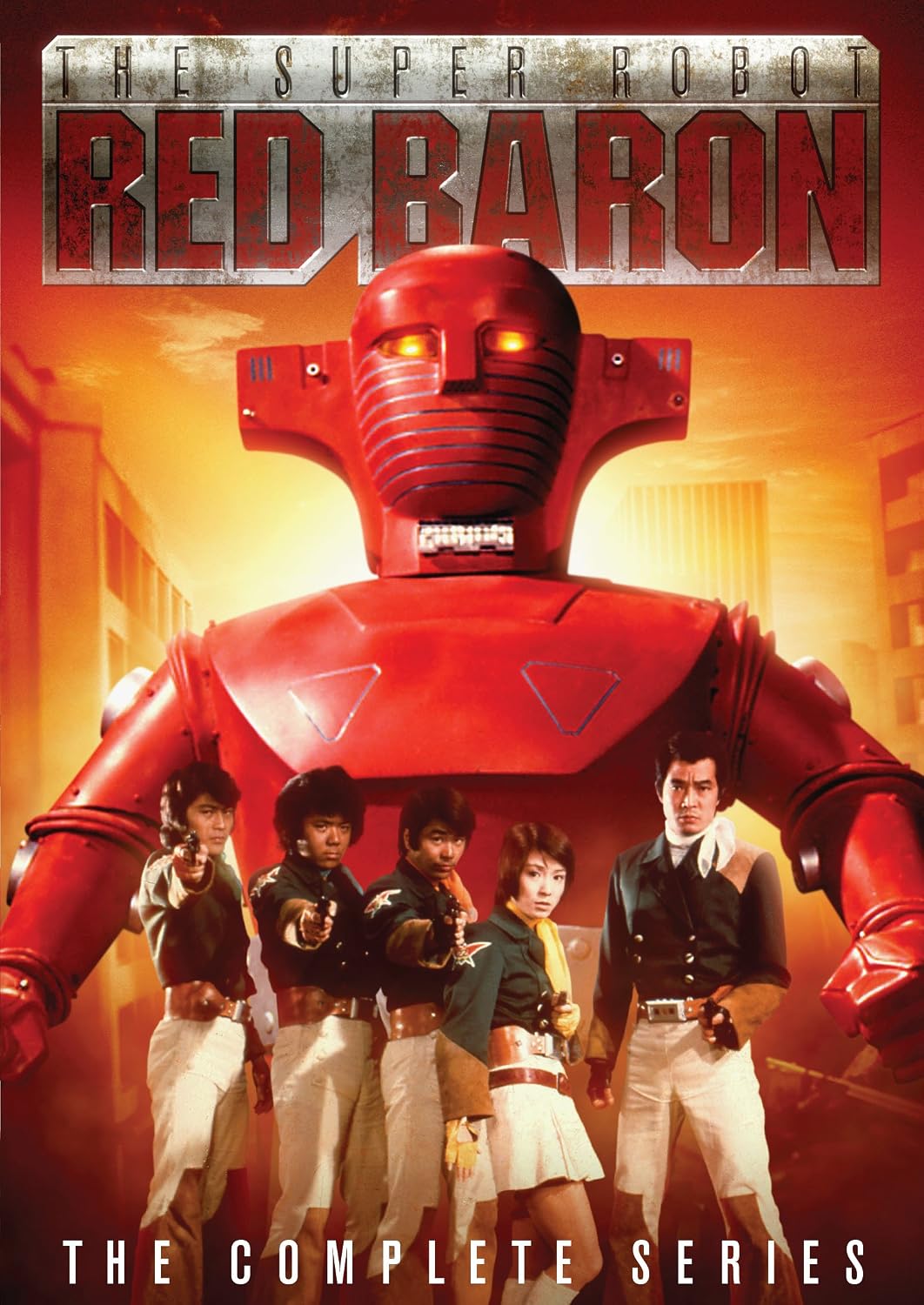 The Super Robot Red Baron: The Complete Series (DVD) Brand New!!