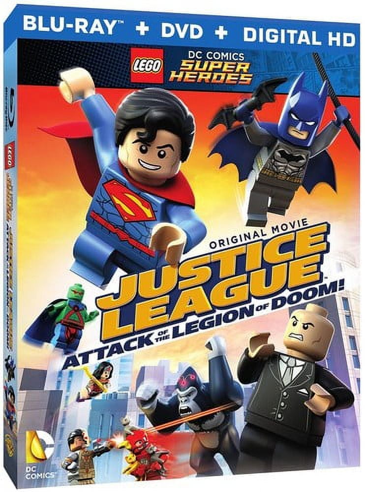 Lego DC Super Heroes: Justice League: Attack of the Legion of Doom! (Blu-ray + DVD)