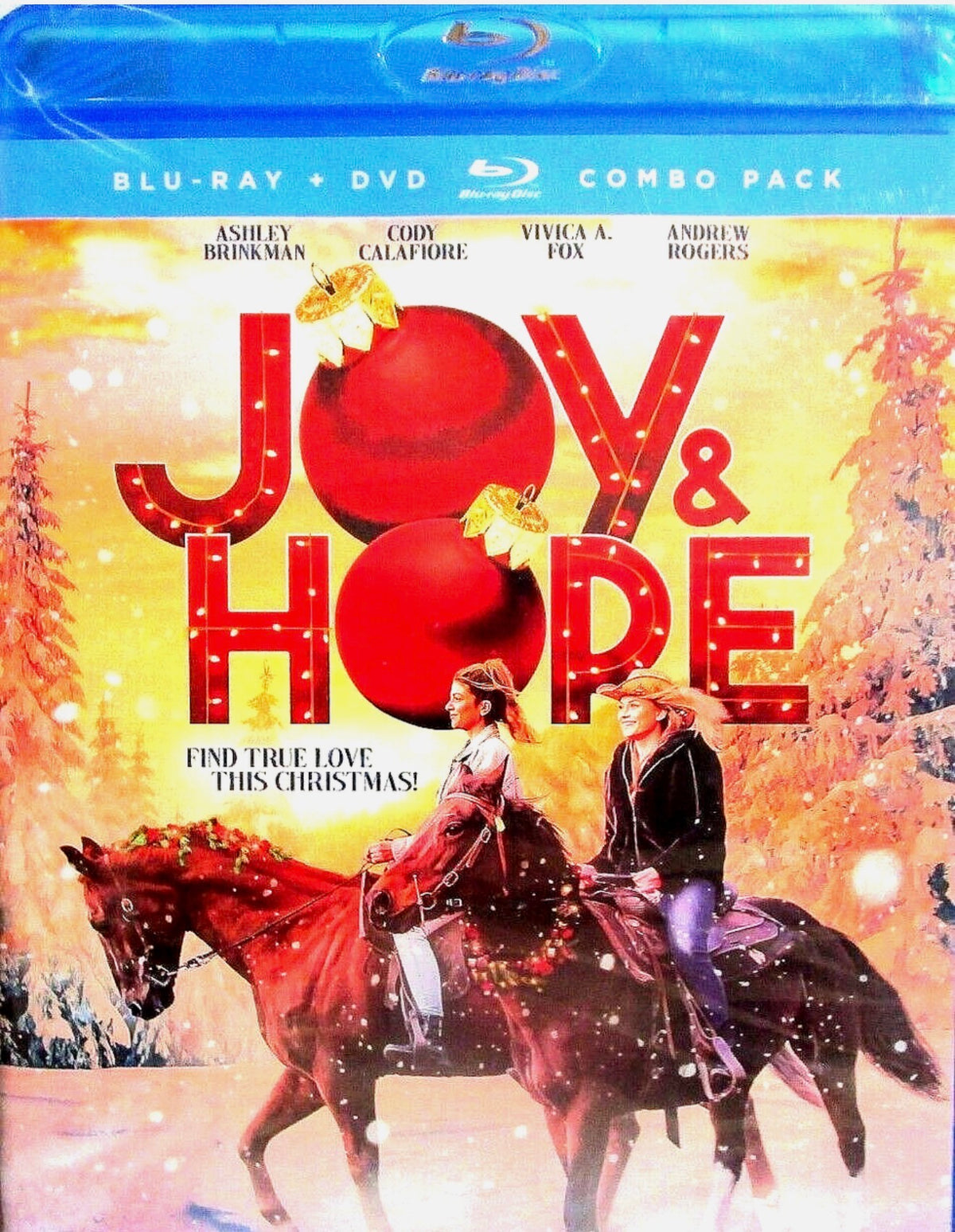Joy & Hope (Blu-ray + DVD - Combo Pack) Brand New!!