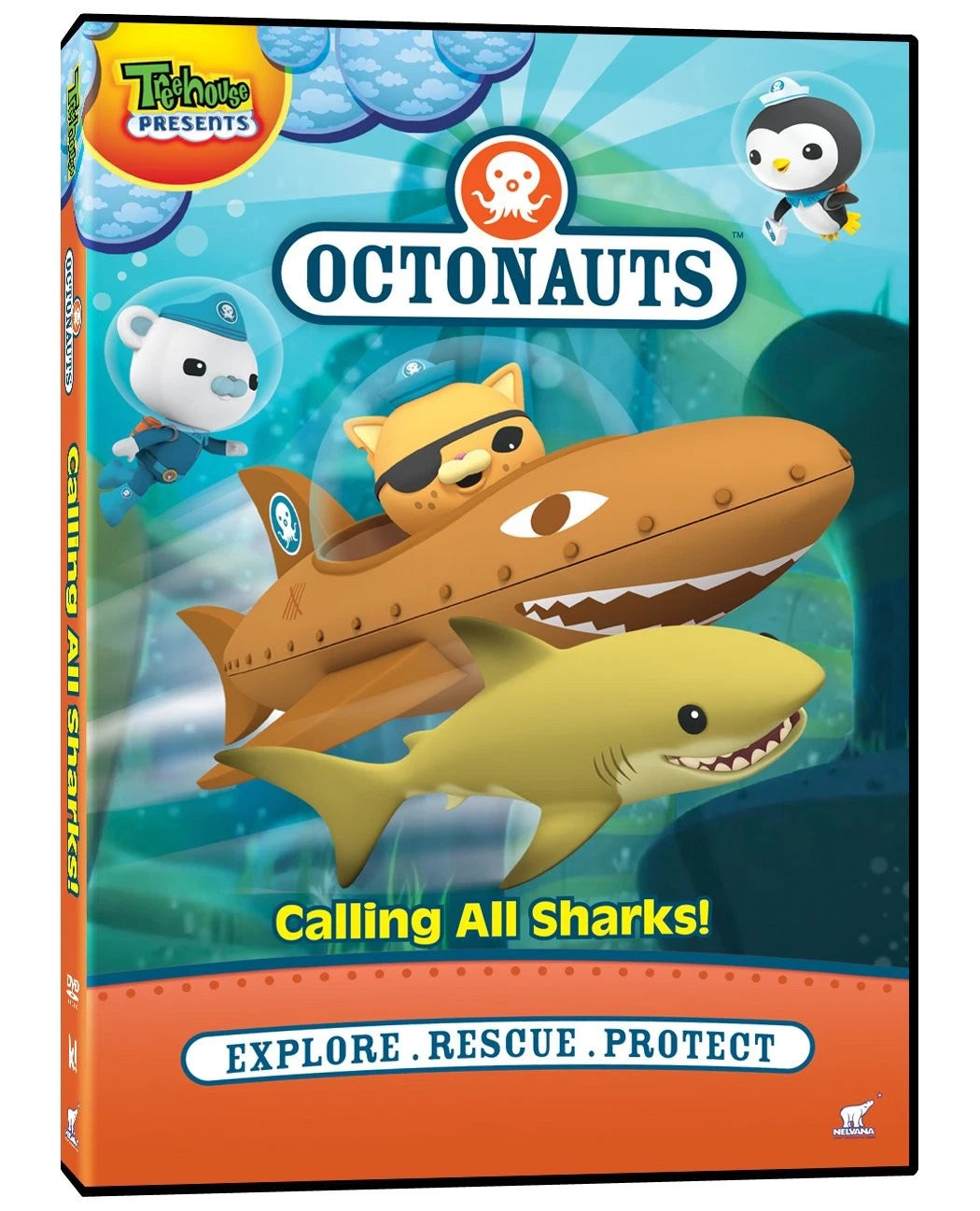OCTONAUTS Calling All Sharks (DVD) BRAND NEW!!! & SEALED!!!