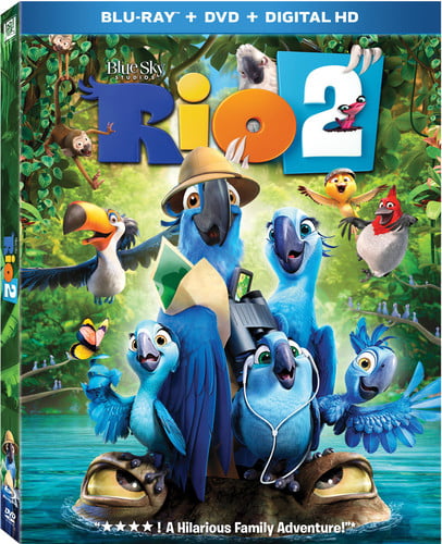 Rio 2 (Blu-ray + DVD + Digital Copy)