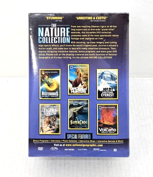 National Geographic Nature Collection (DVD) 6-DISC SET BRAND NEW!!!
