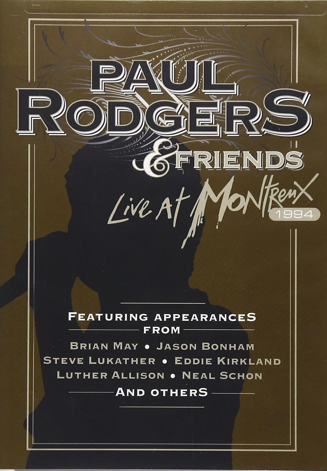 Paul Rodgers & Friends : Live at Montreux 1994 (DVD) Brand New!!