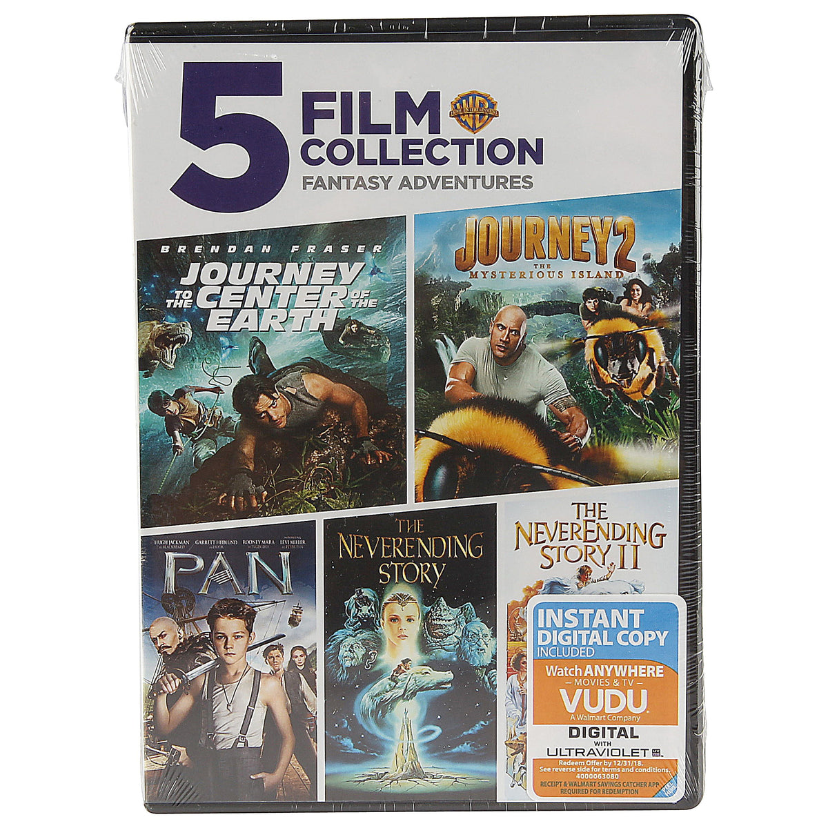Neverending Story I & II / Pan / Journey to the Center 1 & 2
