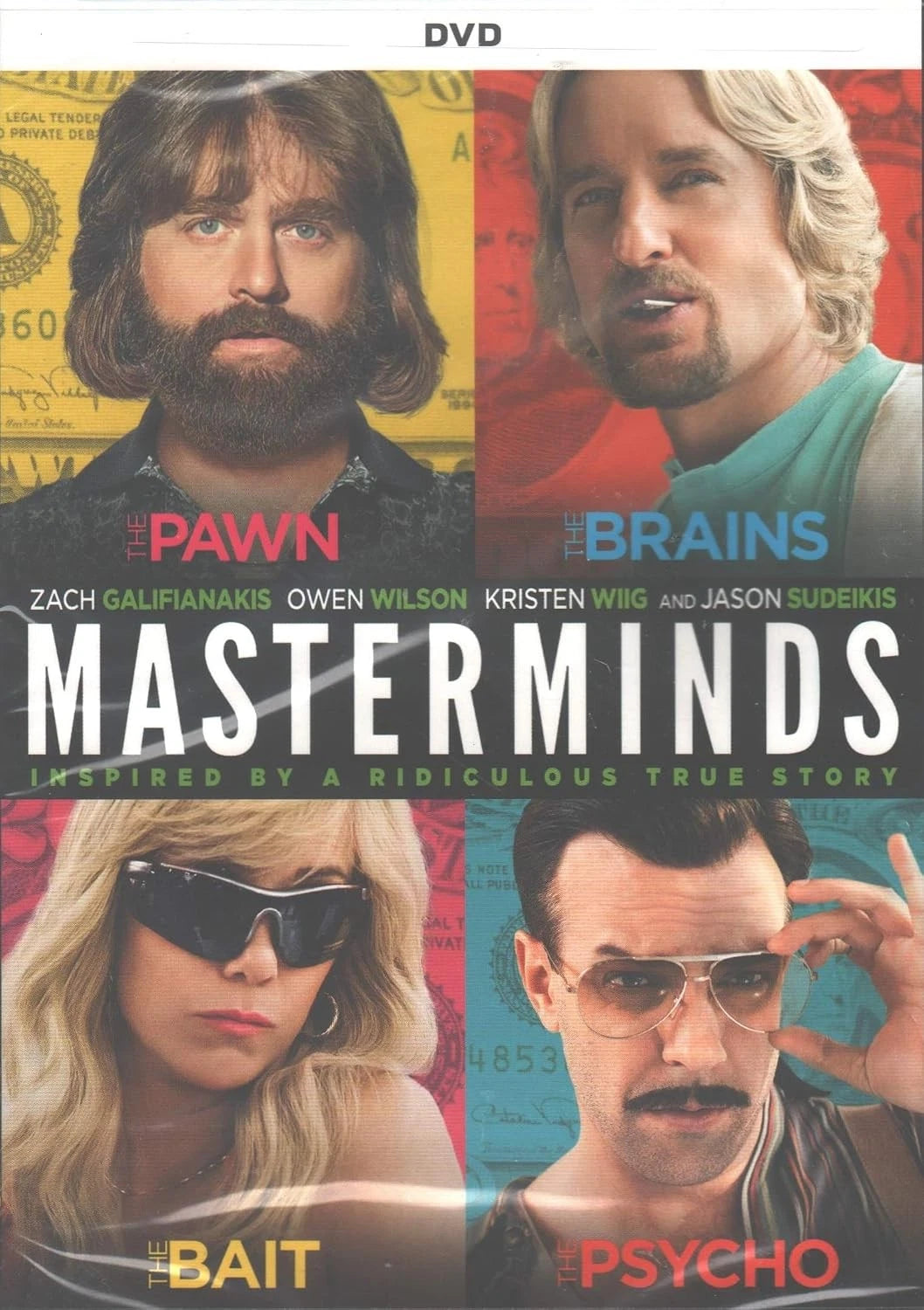 Masterminds + E (DVD) BRAND NEW!!! & SEALED!!!