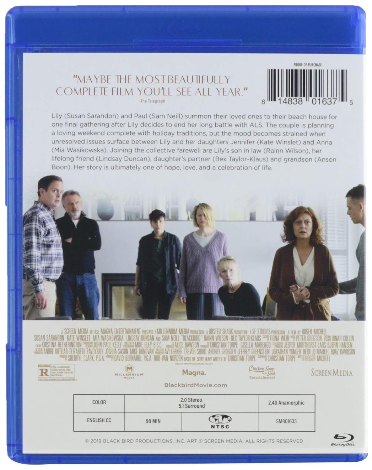 BLACKBIRD (BLU-RAY) BRAND NEW!!!