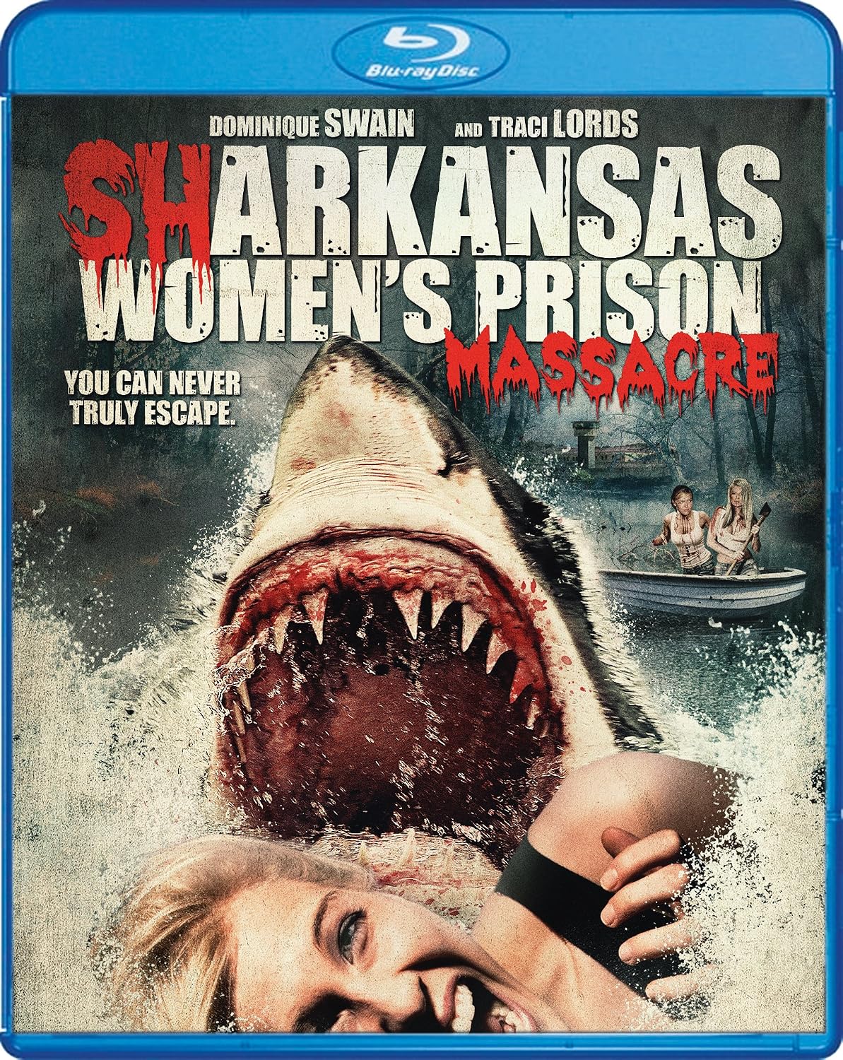 Sharkansas Women's Prison Massacre (Blu-ray) Brand New!!