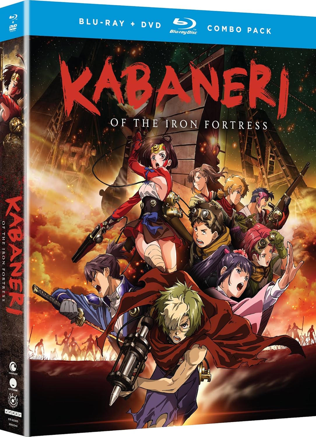 Kabaneri Of The Iron Fortress: Season One (Blu-ray/DVD) BRAND NEW!!!
