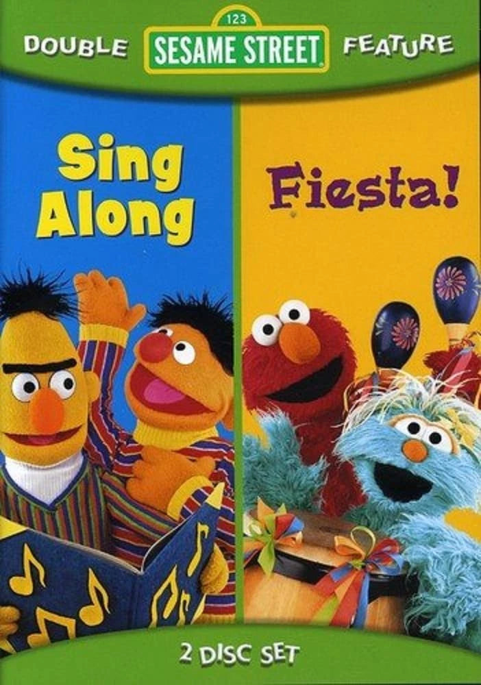 Sesame Street Double Feature: Sing Along & Fiesta! (DVD) BRAND NEW!!1