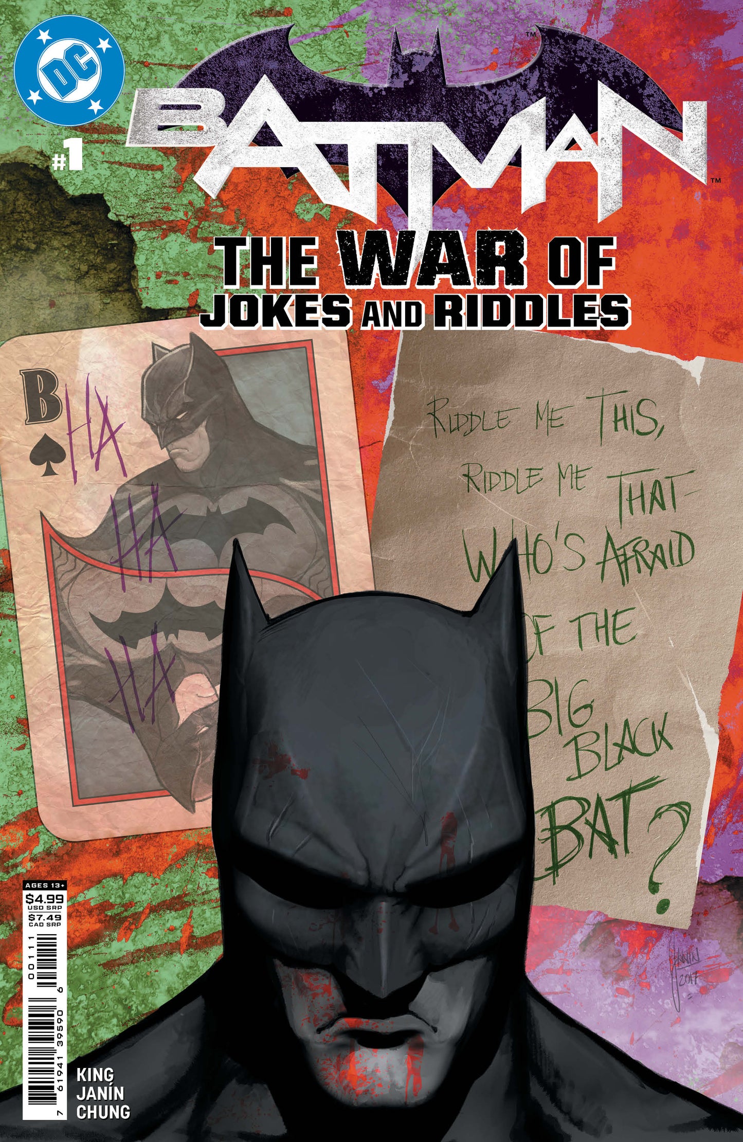 Batman: The War of Jokes and Riddles #1 (2025 Edition)