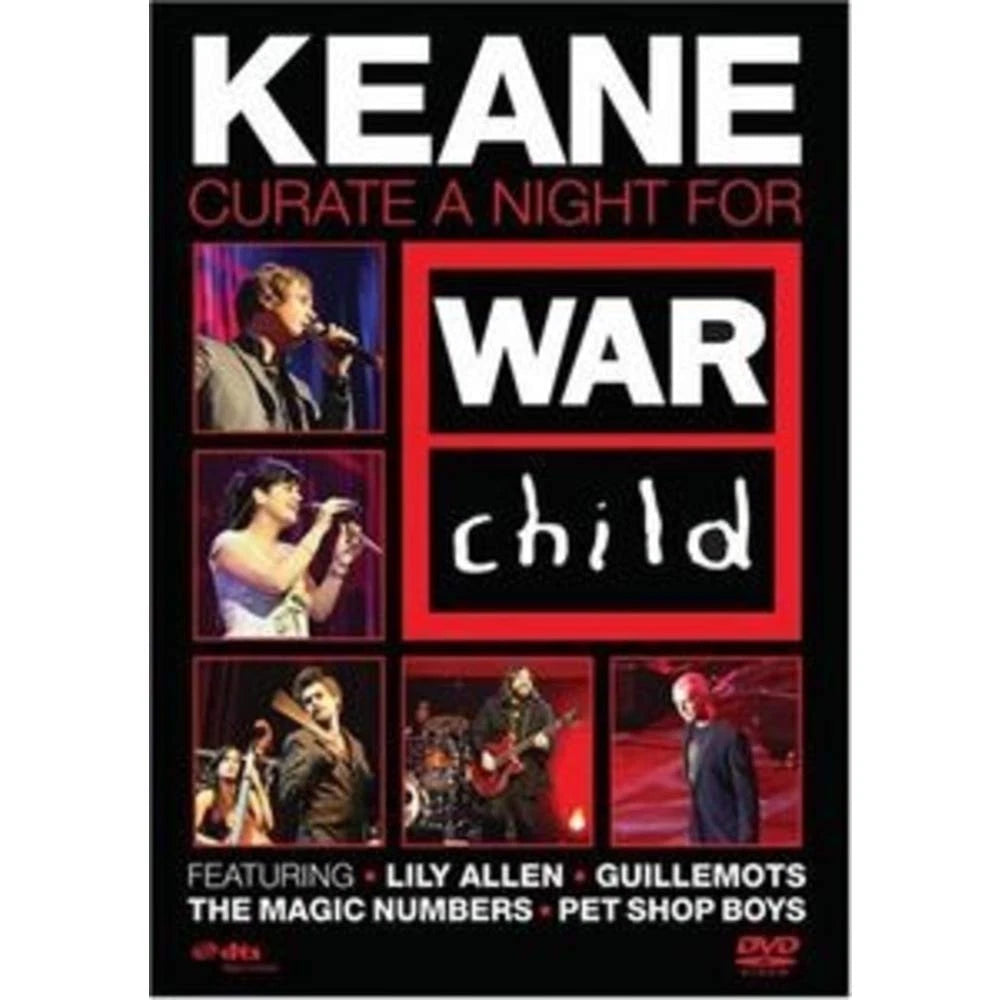Keane Curate a Night for War Child (DVD) BRAND NEW!!! & SEALED!!!