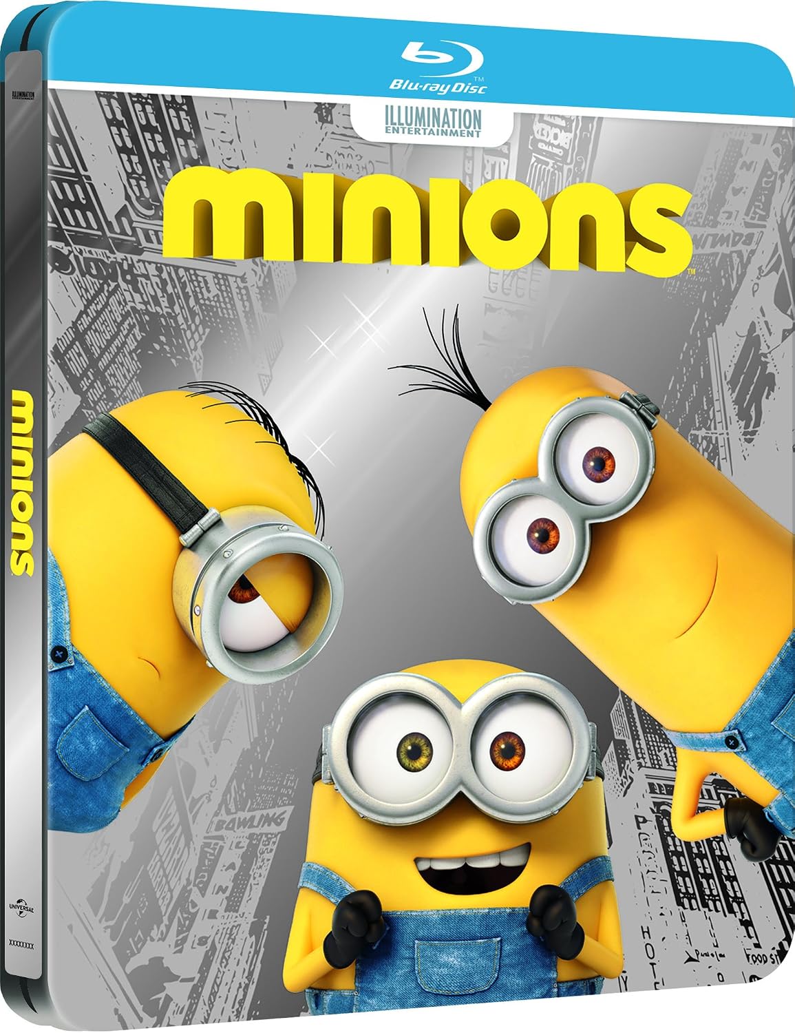 Minions Steelbook Español Latino (BD+ DVD) Brand New!!