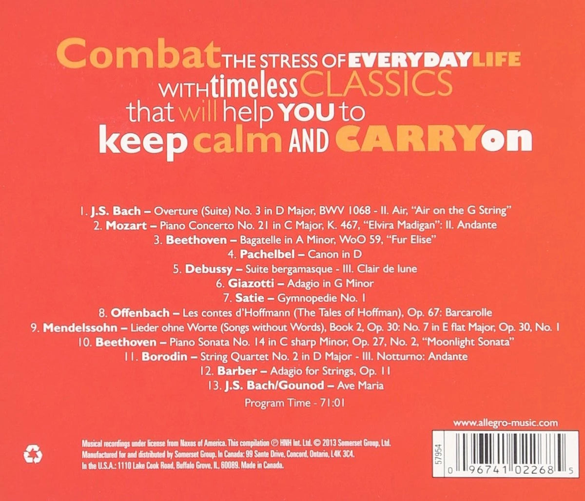 Reflections - Keep Calm & Carry on - Music CD BRAND NEW!!! & SEALED!!!