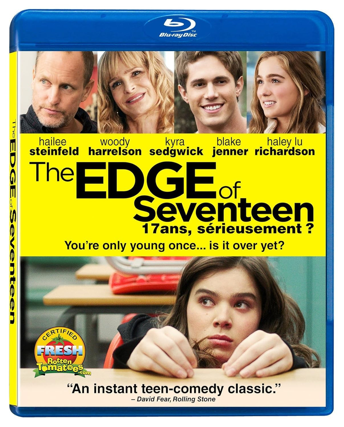 The Edge of Seventeen (Blu-ray) BRAND NEW!!! & SEALED!!!