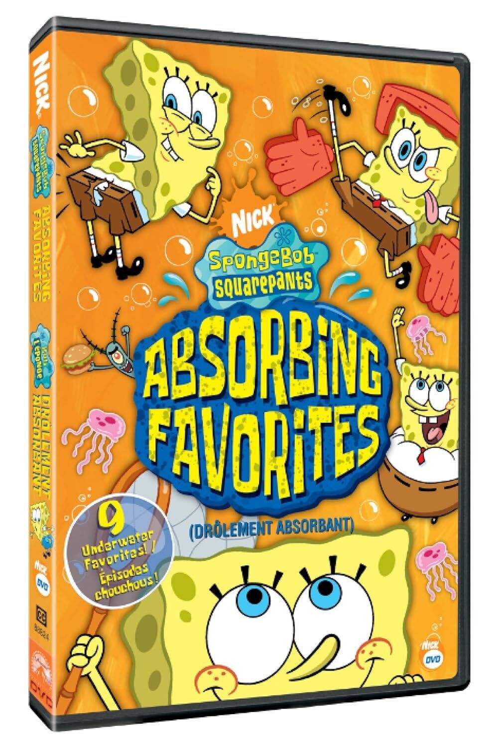 Spongebob Squarepants Absorbing Favorites, (DVD) BRAND NEW!!!