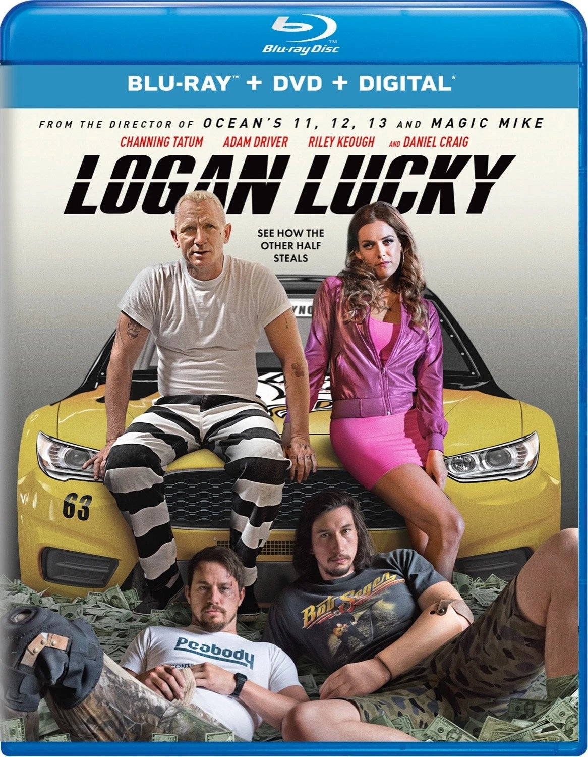 LOGAN LUCKY (BLU-RAY) BRAND NEW!!! & SEALED!!!