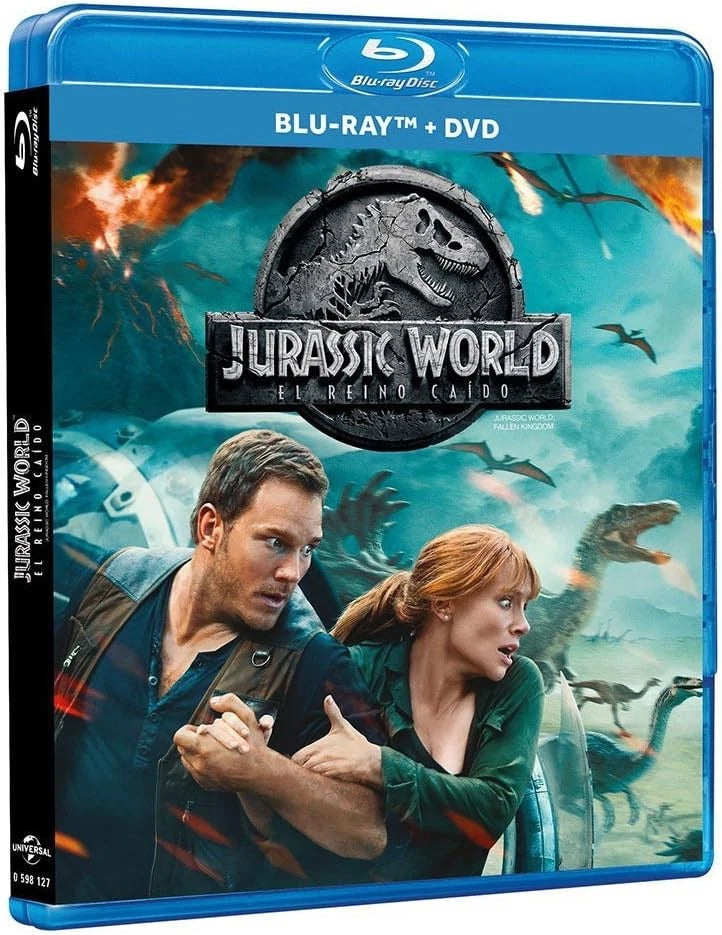 JURASSIC WORLD FALLEN KINGDOM (BLU-RAY +DVD) BRAND NEW!!! & SEALED!!! REGION 1