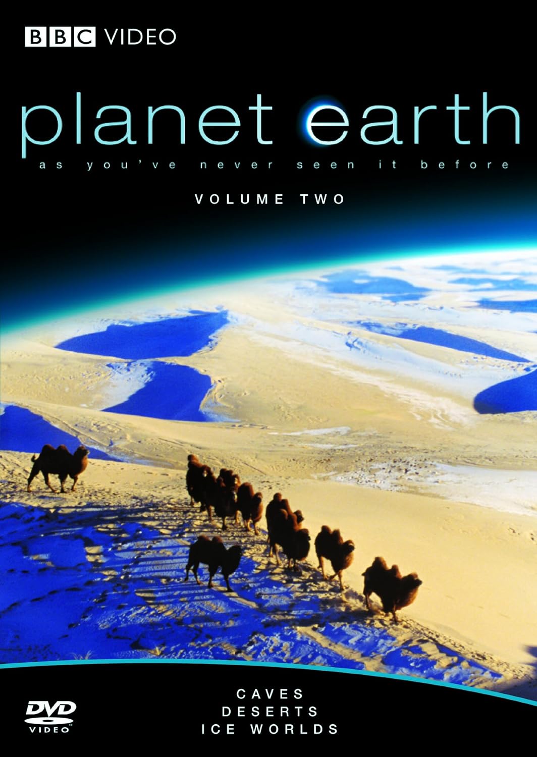 Planet Earth Volume 2 : Caves / Deserts / Ice Worlds (DVD) New!!