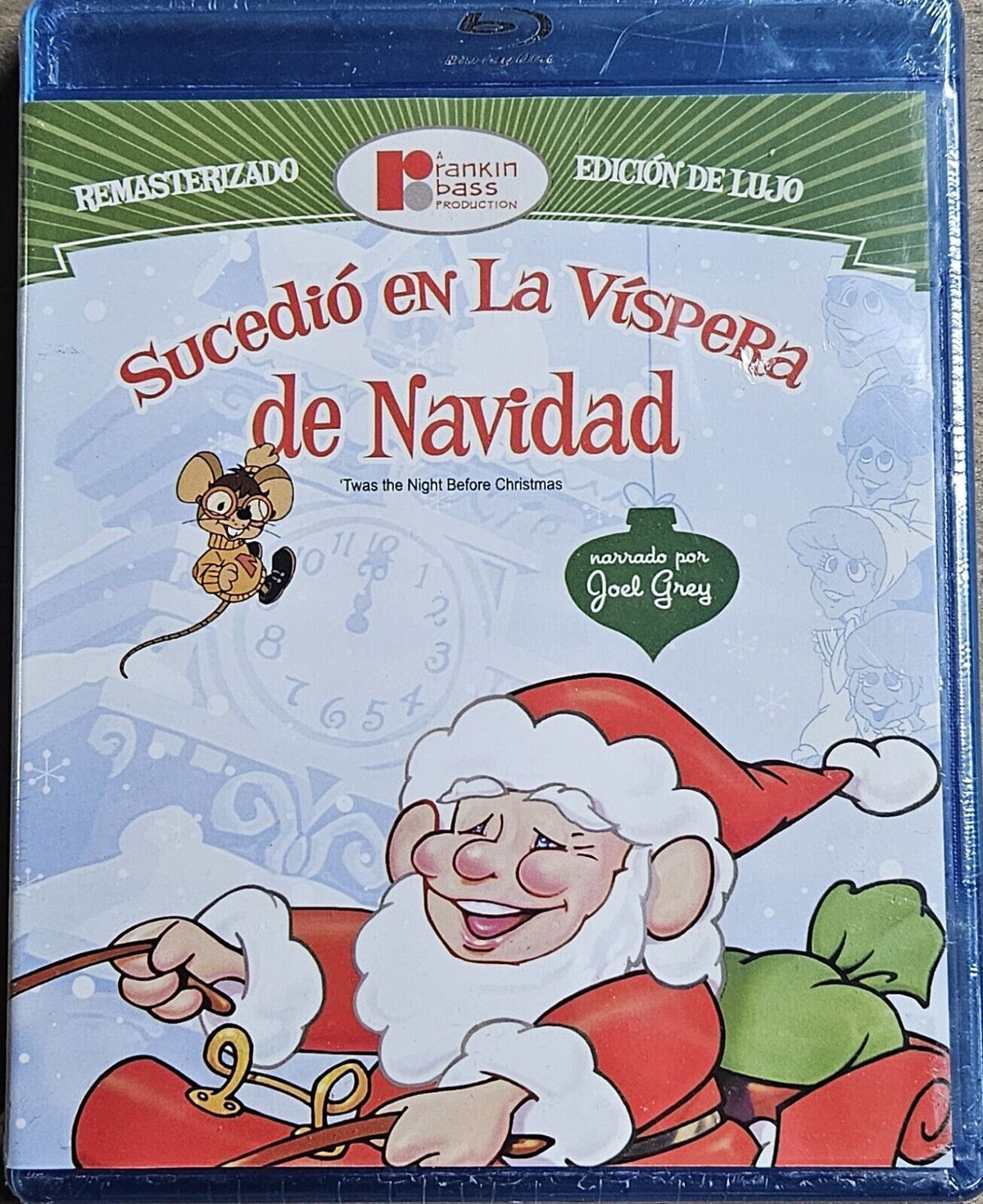 Twas the Night Before Christmas Blu-ray BRAND NEW SPANISH ARTWORK REGION A