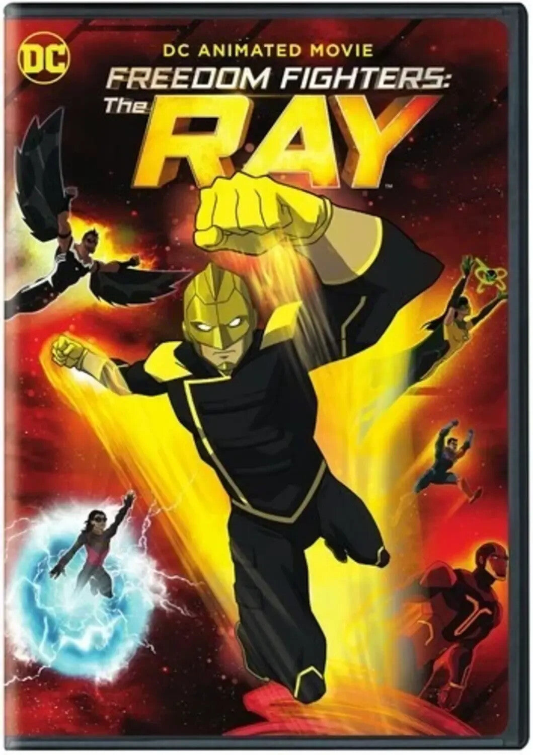 FREEDOM FIGHTERS: THE RAY ( ANIMATED MOVIUE)(DVD) NEW!!!