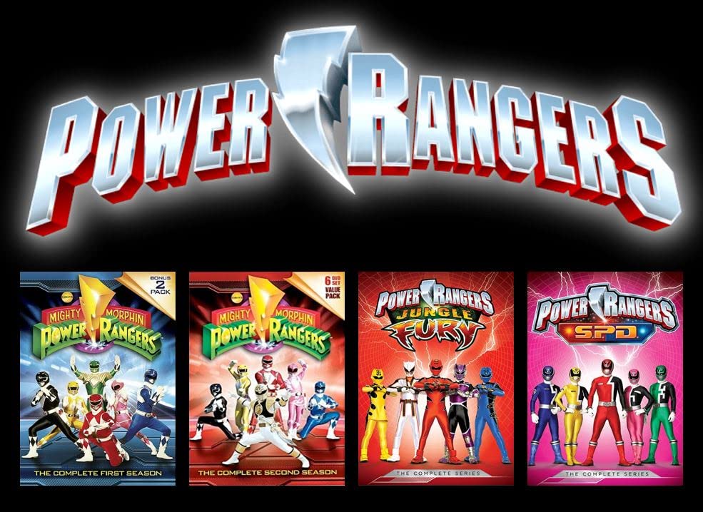 Power Rangers: Definitive 4-Volume DVD Collection - Mighty Morphin Power Rangers: Season 1 and Season 2 / Power Rangers Jungle Fury: The Complete Series / Power Rangers S.P.D. The Complete Series DVD