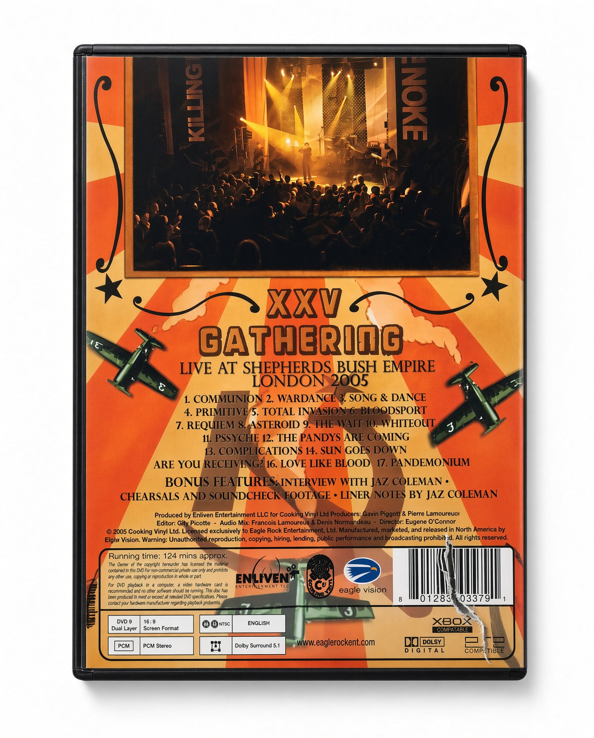 Killing Joke - XXV Gathering (DVD) Band New!!