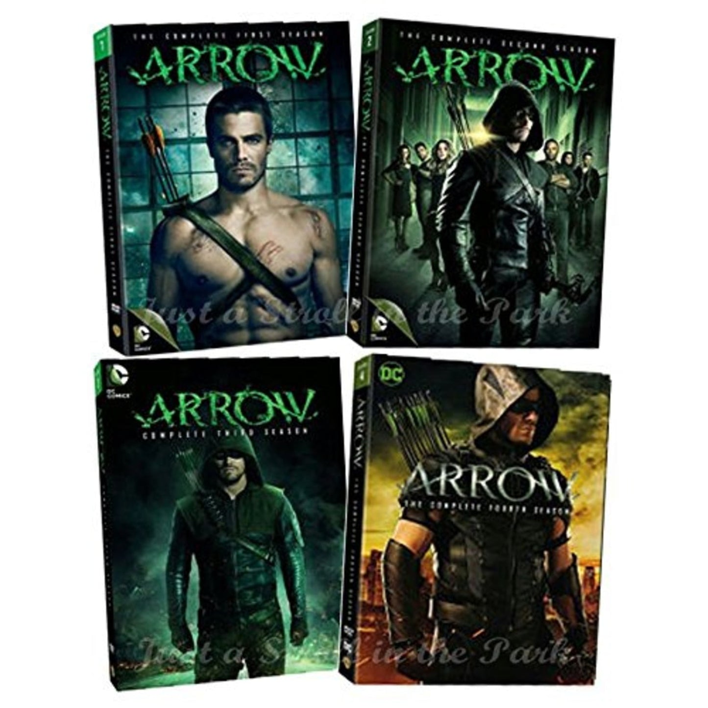 Arrow Season 1-4 Bundle (DVD)
