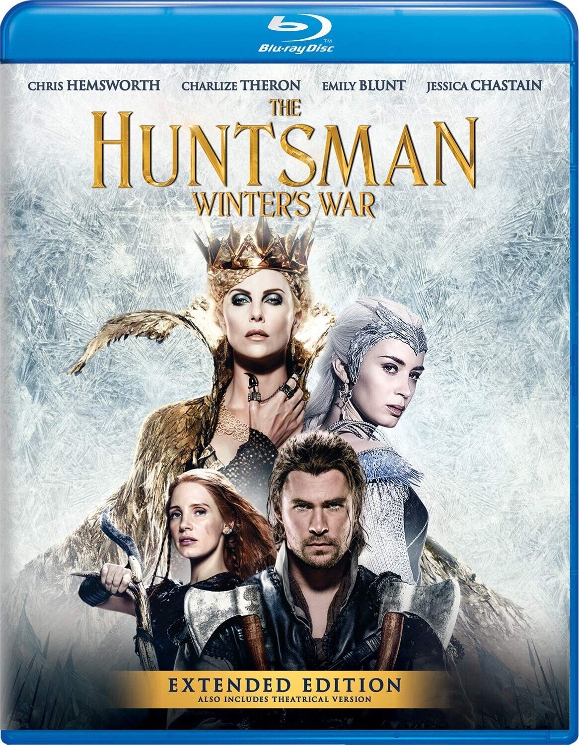 The Huntsman - Winter's War Blu-ray Chris Hemsworth NEW