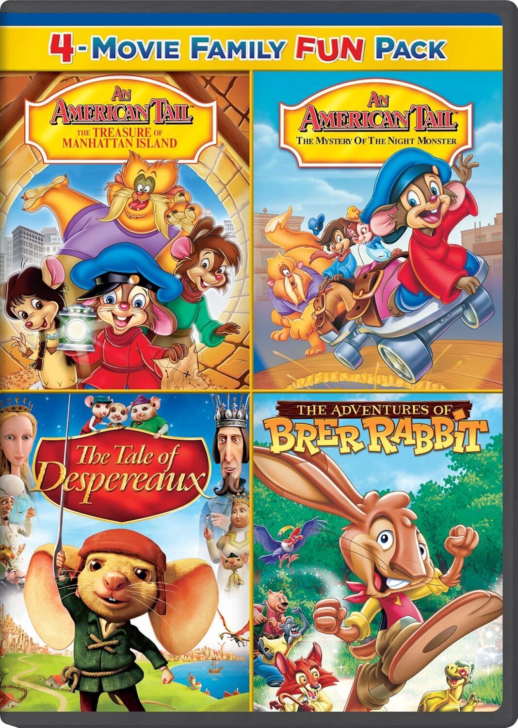 American Tail, An - The Treasure of Manhattan Island (DVD, 2-Disc Set) BRAND NEW