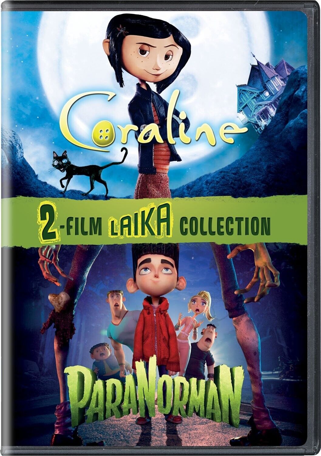 LAIKA 2 SET MOVIE CORALINE/PARANORMAN DVD BRAND NEW