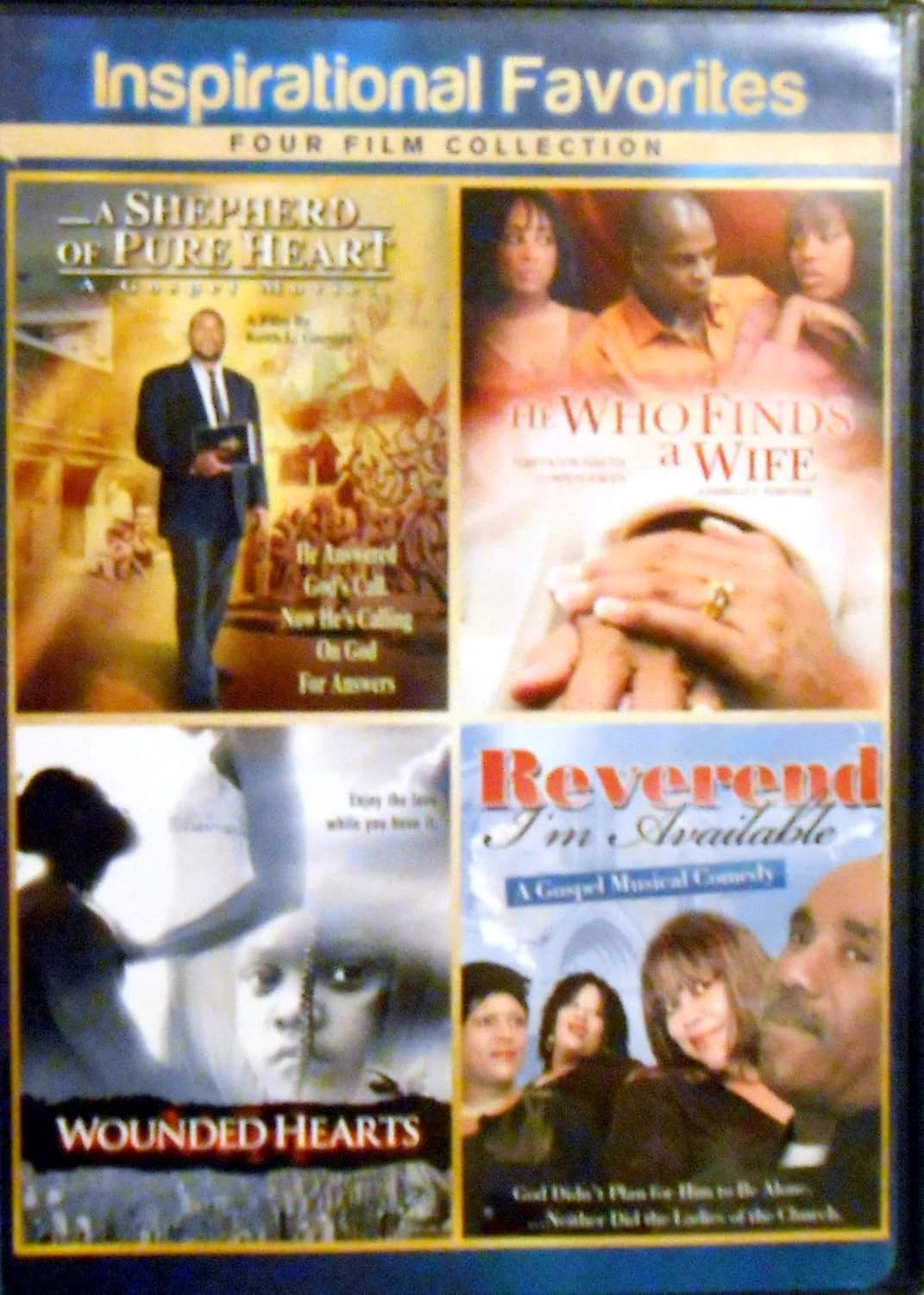 Inspirational Favorites Four Film Collection (DVD) BRAND NEW!!! & SEALED!!!