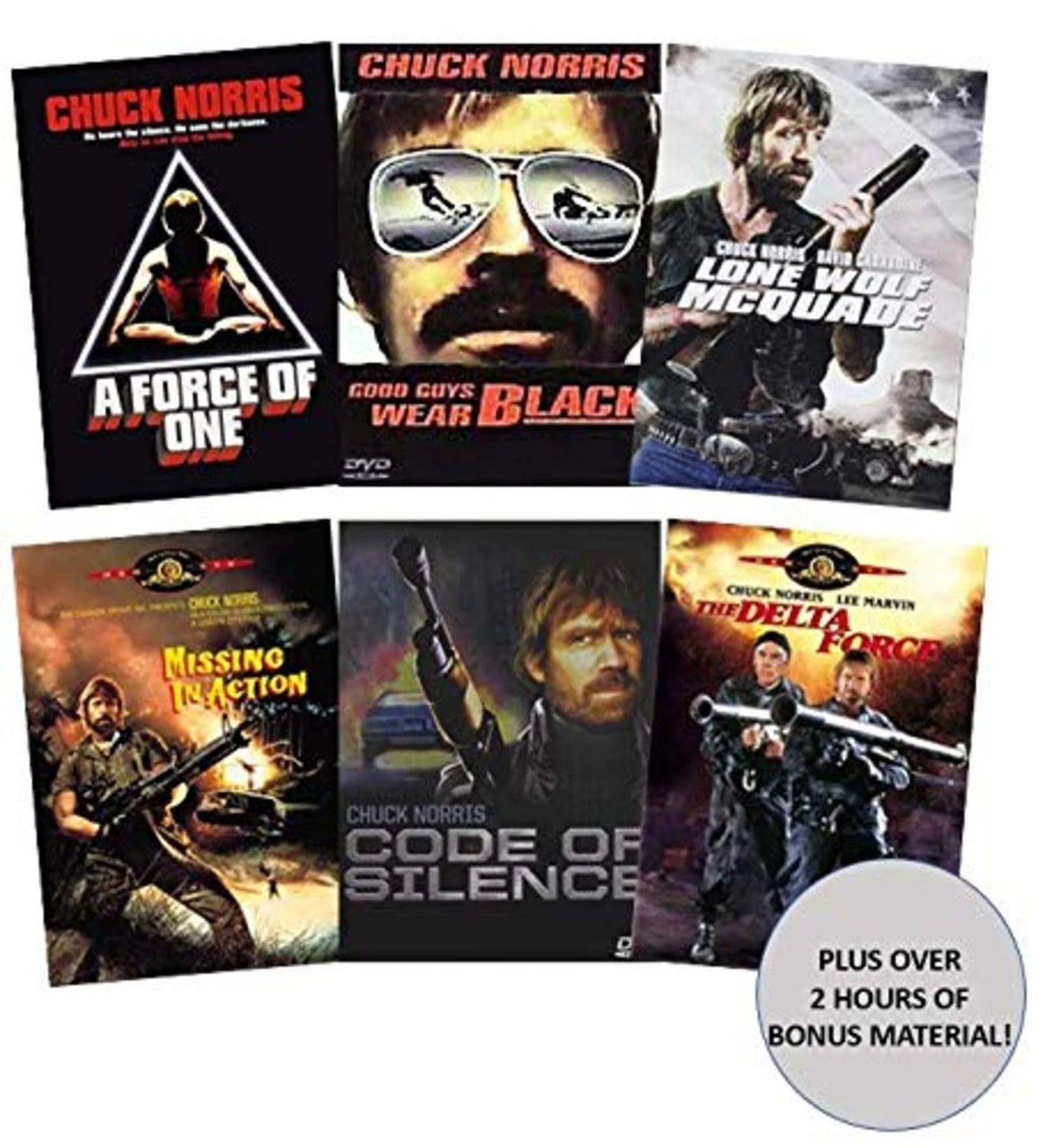Ultimate Chuck Norris 6-Movie DVD Collection BRAND NEW!!!