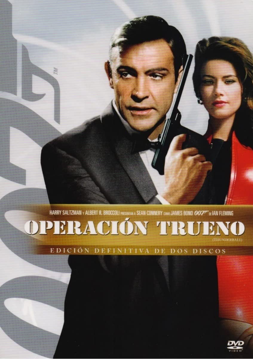 Operacion Trueno (Thunderball) Spanish Artwork (DVD) Brand New!!