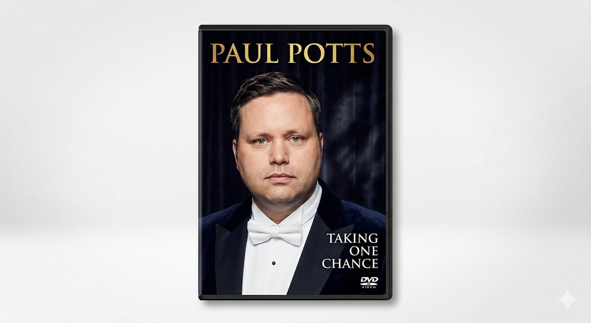 Paul Potts Taking One Chance ( DVD ) Brand New!!