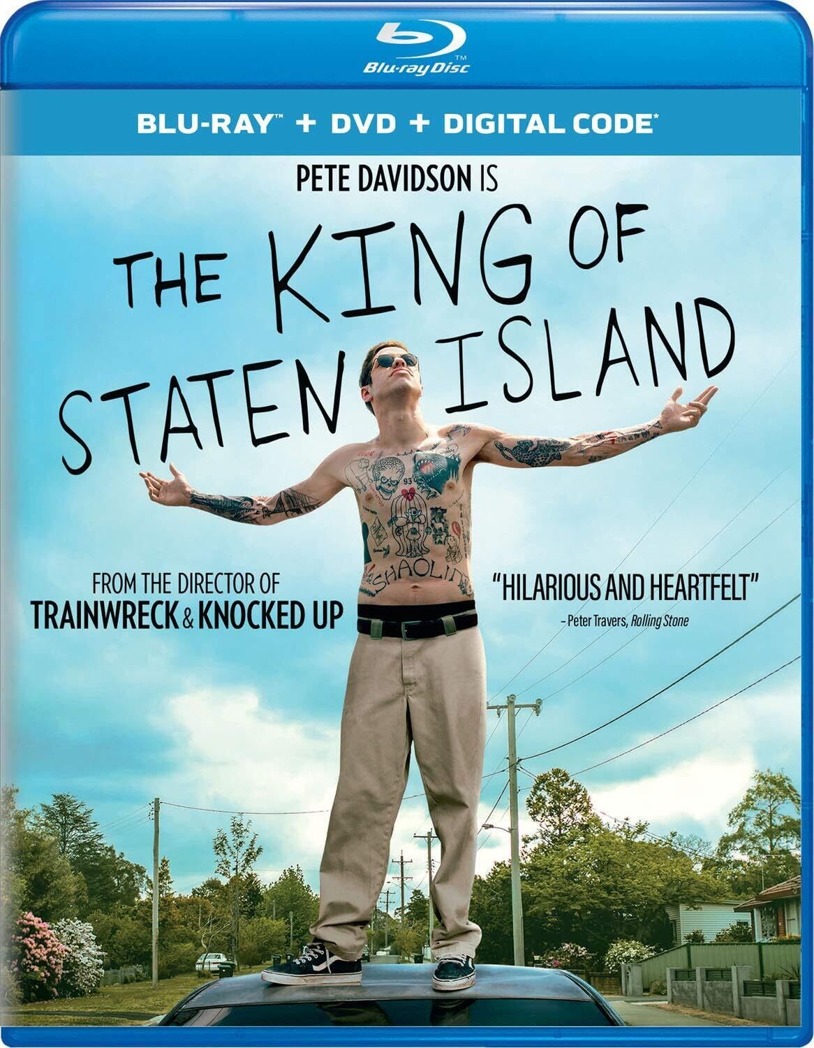 The King of Staten Island (BLU-RAY+DVD+ DIGITAL CODE) BRAND NEW!!! & SEALED!!!