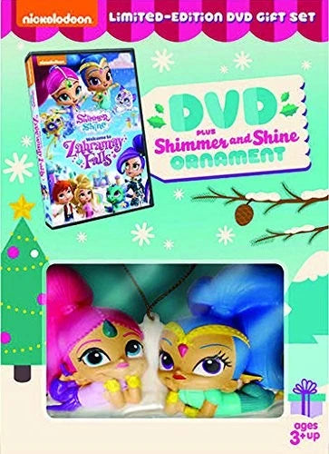SHIMMER AND SHINE: ZAHRAMAY FALLS (WITH BONUS ORNAMENT) / (DVD) BRAND NEW!!!