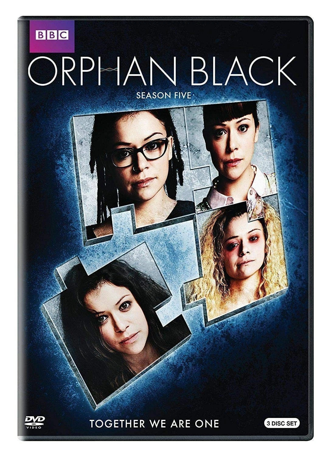 ORPHAN BLACK: SEASON FIVE (3-DISCS) / (DVD) BRAND NEW!!! & SEALED!!!