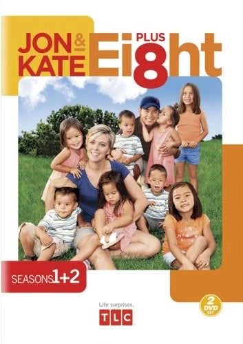 Jon & Kate Plus Ei8ht, Seasons 1 + 2 (DVD) BRAND NEW!!! & SEALED!!!