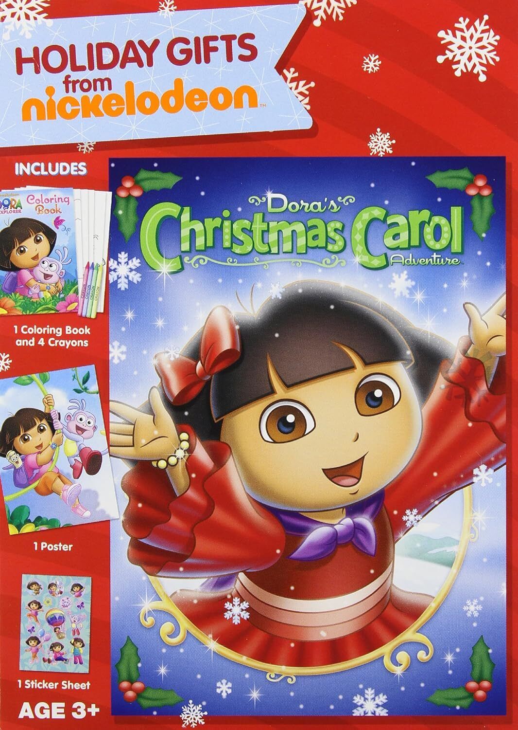 Dora the Explorer: Dora's Christmas Carol Adventure (DVD, 2009) BRAND NEW!!!