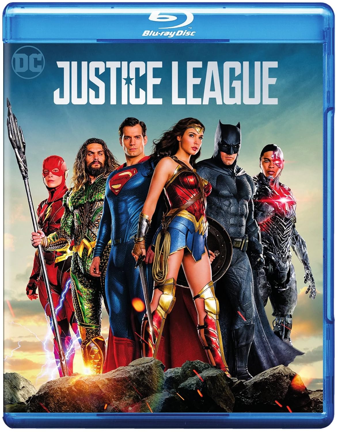 Justice League - Spanish Artwork (Blu-ray + DVD) Brand New!!