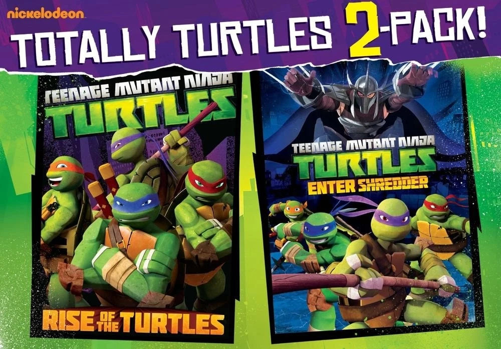 Nickelodeon TMNT: Rise of the Turtles / Enter Shredder (2012) (DVD) BRAND NEW!!