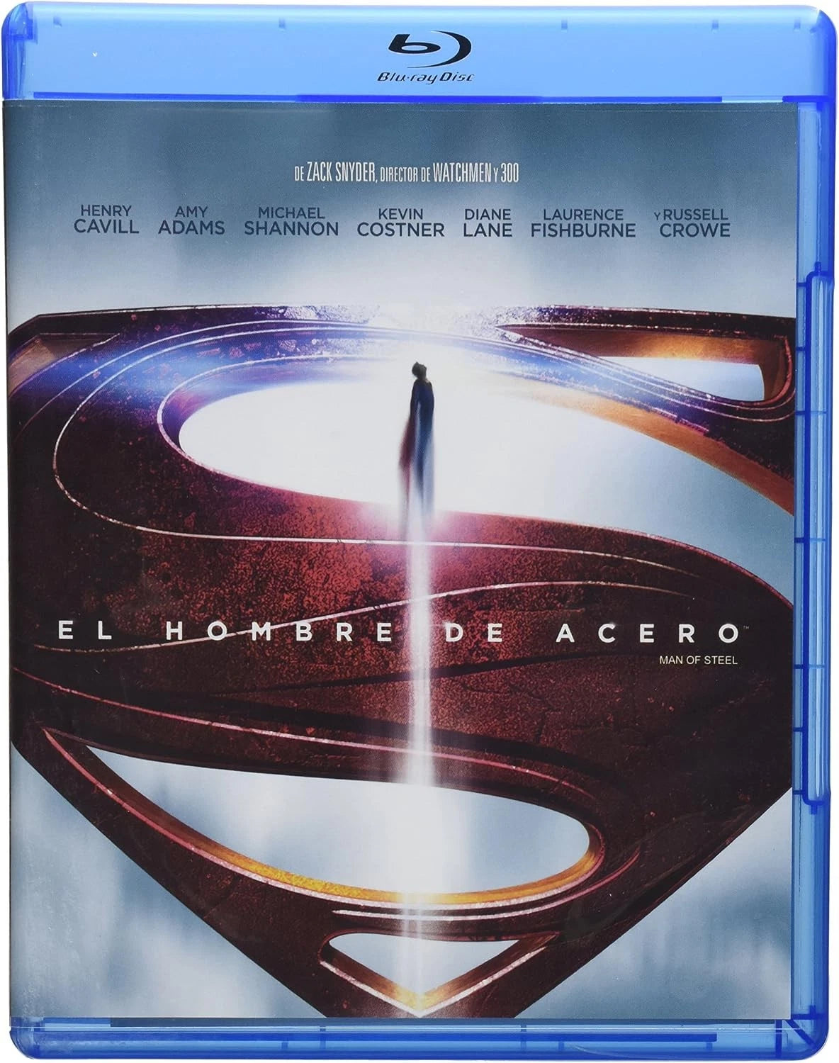 MAN OF STEEL (SPANISH ARTWORK) / BLU-RAY BRAND NEW!!! & SEALED!!!