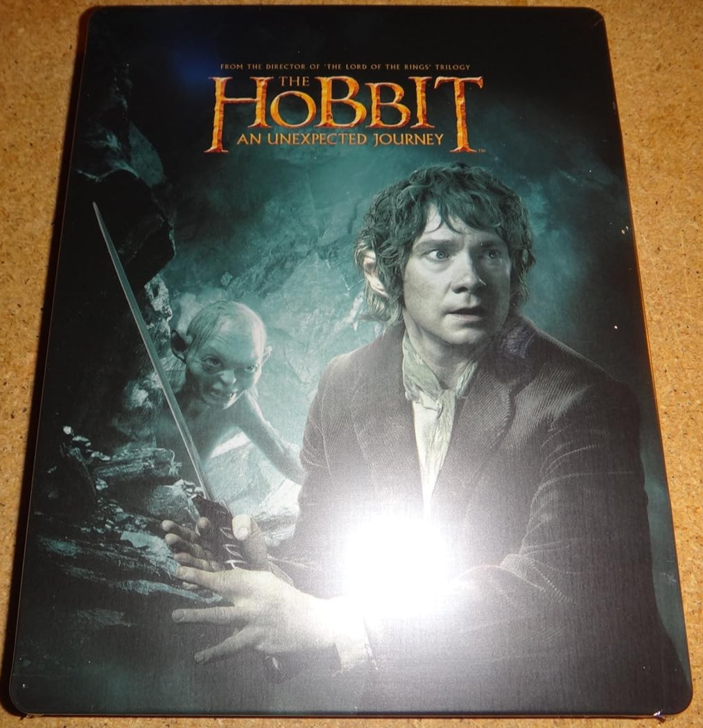 THE HOBBIT: AN UNEXPECTED JOURNER (BLU-RAY) STEELBOOK BRAND NEW!!! & SEALED!!!