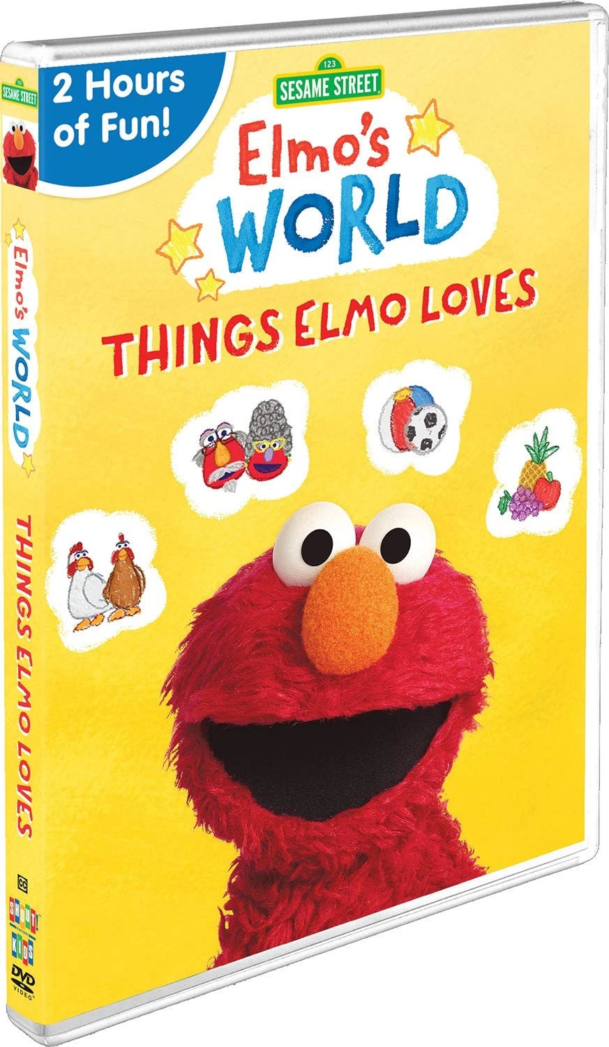 Sesame Street: Elmo's World: Things Elmo Loves (DVD) BRAND NEW!!! & SEALED!!!