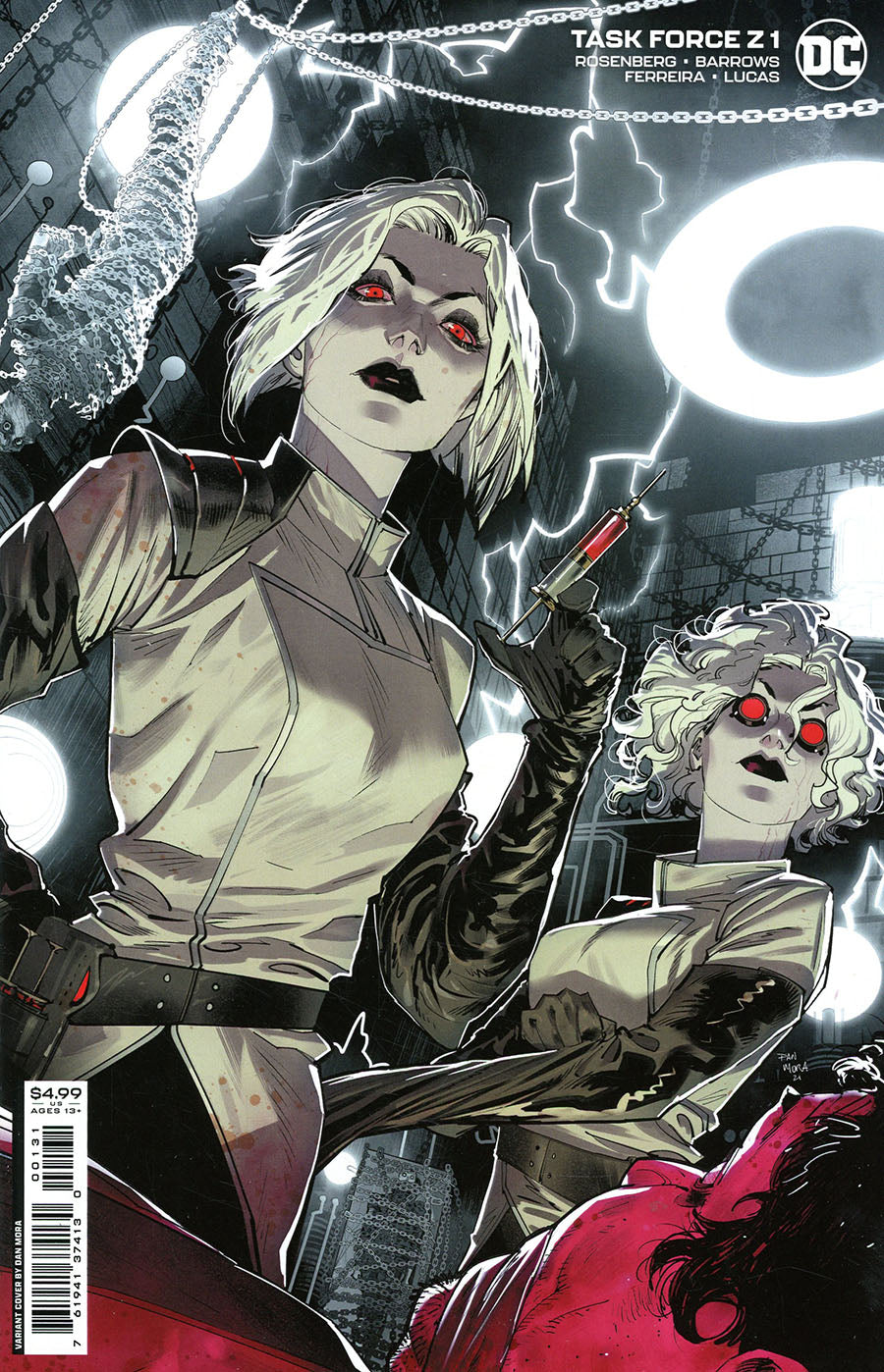 Task Force Z #1 Cover D Dan Mora Card Stock 1:25 Incentive Variant Cover