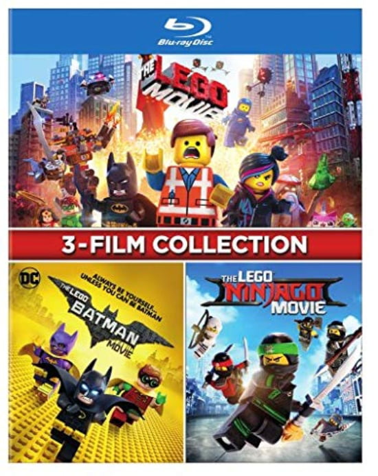 The LEGO Movie, The LEGO Ninjago Movie, & The LEGO Batman Movie Triple Feature (Blu-ray)