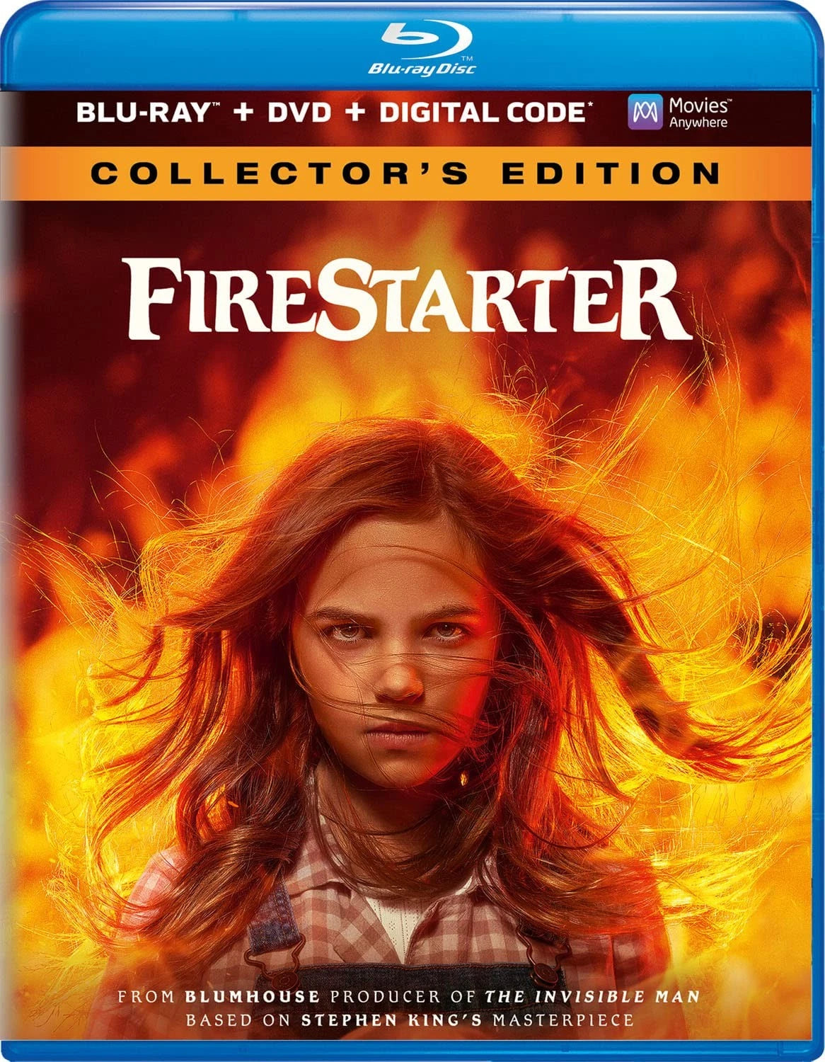 Firestarter (2022) - Collector's Edition Blu-ray + DVD + Digital BRANDF NEW!!!