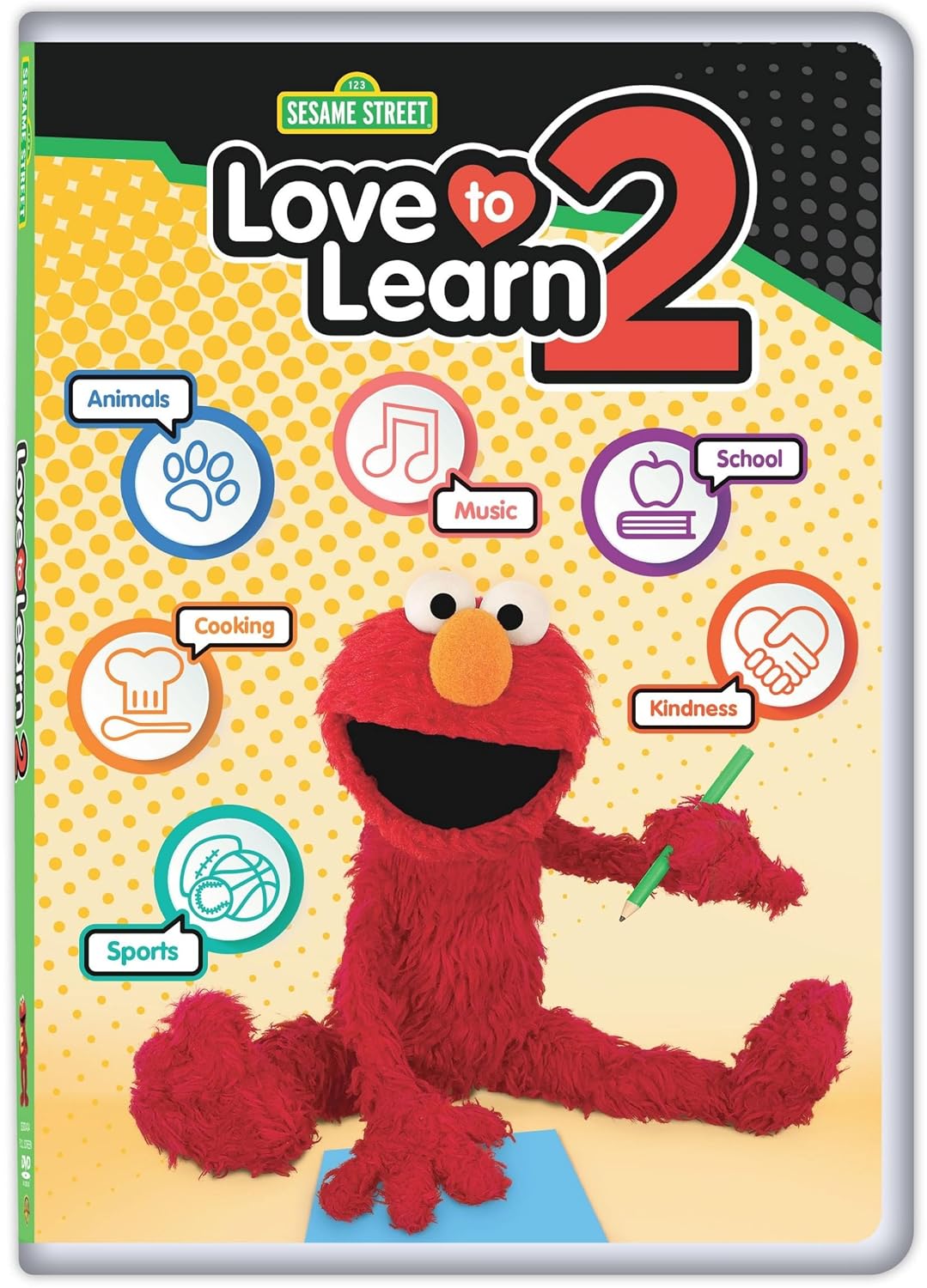 Sesame Street: Love to Learn 2 (DVD) Brand New!!